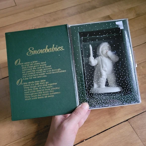 Vintage Department 56 "I'm So Sleepy" Snowbabies - Picture 9 of 10